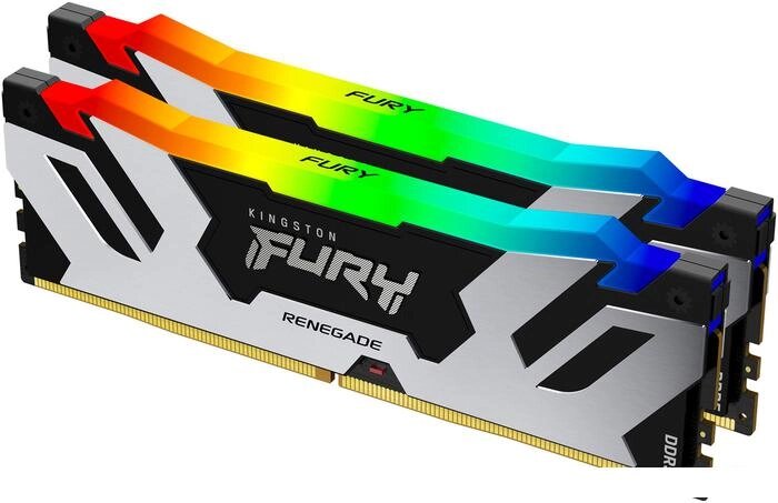 Оперативная память Kingston FURY Renegade RGB 2x16ГБ DDR5 7200МГц KF572C38RSAK2-32 от компании Интернет-магазин marchenko - фото 1