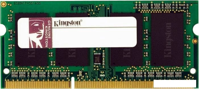 Оперативная память Kingston ValueRAM 2GB DDR3 SO-DIMM PC3-12800 (KVR16LS11S6/2) от компании Интернет-магазин marchenko - фото 1