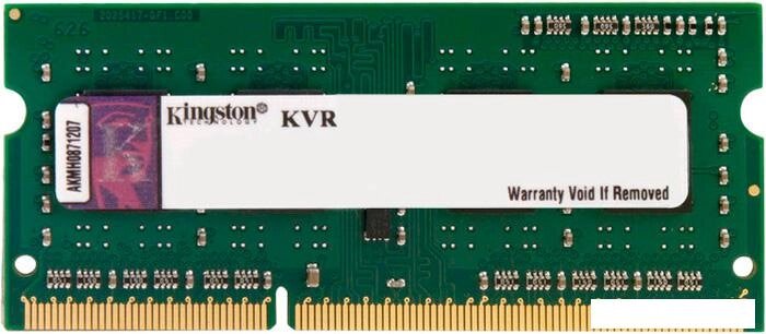Оперативная память Kingston ValueRAM 2GB DDR3 SO-DIMM PC3-12800 (KVR16S11S6/2) от компании Интернет-магазин marchenko - фото 1