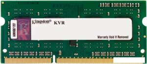 Оперативная память kingston valueram 2GB DDR3 SO-DIMM PC3-12800 (KVR16S11S6/2)