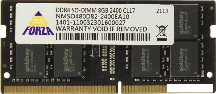Оперативная память Neo Forza 8ГБ DDR4 2400 МГц NMSO480D82-2400EA10 от компании Интернет-магазин marchenko - фото 1