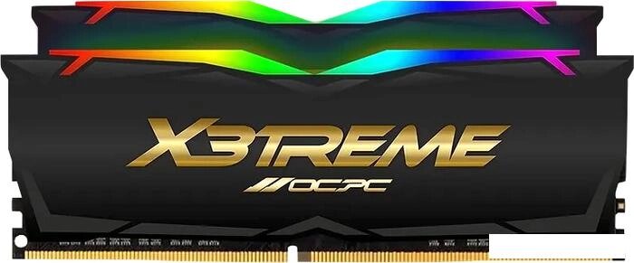 Оперативная память OCPC X3 RGB Black Label 2x8ГБ DDR4 4000 МГц MMX3A2K16GD440C19BL от компании Интернет-магазин marchenko - фото 1