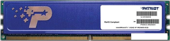 Оперативная память Patriot Signature Line 8GB DDR3 PC3-12800 [PSD38G16002H] от компании Интернет-магазин marchenko - фото 1