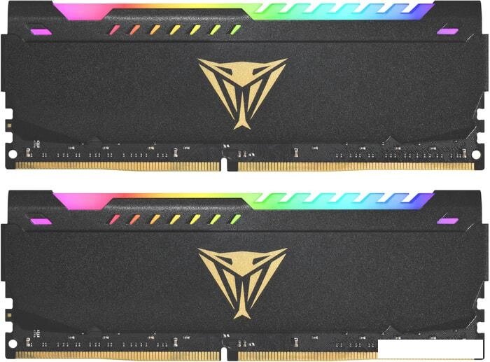 Оперативная память Patriot Viper Steel RGB 2x16GB DDR4 PC4-28800 PVSR432G360C0K от компании Интернет-магазин marchenko - фото 1