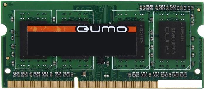 Оперативная память QUMO 4GB DDR3 SO-DIMM PC3-12800 (QUM3S-4G1600C11) от компании Интернет-магазин marchenko - фото 1