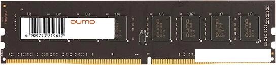Оперативная память QUMO 4GB DDR4 PC4-19200 QUM4U-4G2400C16 от компании Интернет-магазин marchenko - фото 1