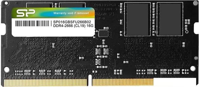 Оперативная память Silicon-Power 16GB DDR4 PC4-21300 SP016GBSFU266B02 от компании Интернет-магазин marchenko - фото 1