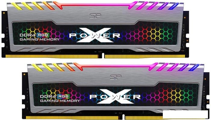 Оперативная память Silicon-Power XPower Turbine RGB 2x16GB DDR4 PC4-25600 SP032GXLZU320BDB от компании Интернет-магазин marchenko - фото 1