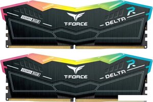 Оперативная память team T-force delta RGB 2x16GB DDR5 6000 мгц FF3d532G6000HC38ADC01