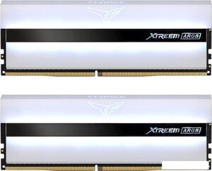 Оперативная память team T-force xtreem ARGB 2x16гб DDR4 3600 мгц TF13D432G3600HC18JDC01