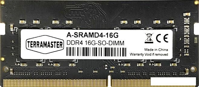 Оперативная память TerraMaster 16ГБ DDR4 SODIMM 2666 МГц A-SRAMD4-16G от компании Интернет-магазин marchenko - фото 1