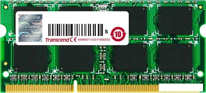Оперативная память Transcend JetRam 4GB DDR3 SO-DIMM PC3-12800 (TS512MSK64V6N) от компании Интернет-магазин marchenko - фото 1