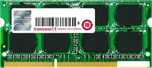 Оперативная память transcend jetram 4GB DDR3 SO-DIMM PC3-12800 (TS512MSK64V6n)