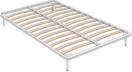 Ортопедическое основание Askona С ламелями 90x200 от компании Интернет-магазин marchenko - фото 1