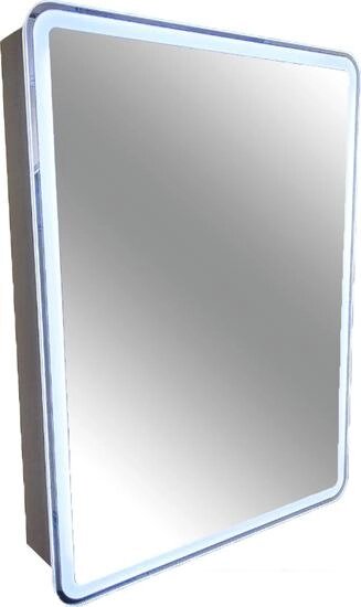 Пекам Шкаф с зеркалом LED Marta 40x80 (с сенсором на прикосновение) от компании Интернет-магазин marchenko - фото 1