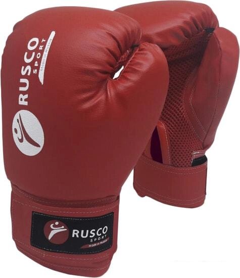 Перчатки для единоборств Rusco Sport 8 Oz (красный) от компании Интернет-магазин marchenko - фото 1