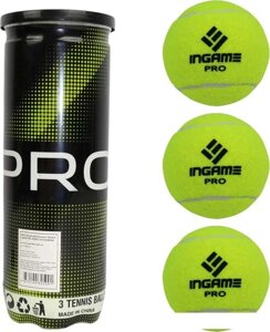 Набор теннисных мячей Ingame Pro IG050