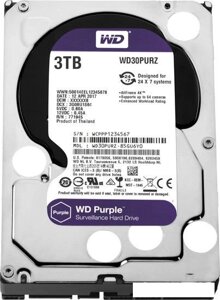 Жесткий диск WD Purple 3TB [WD30PURZ]