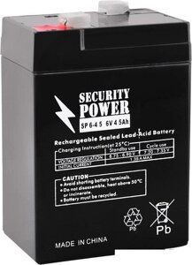 Аккумулятор для ИБП Security Power SP 6-4,5 F1 (6В/4.5 А·ч)