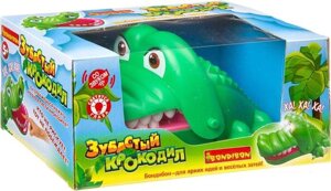 Настольная игра Bondibon Зубастый крокодил со светом и звуком ВВ3692