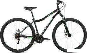 Велосипед Altair MTB HT 29 2.0 disc р. 19 2021 (черный/зеленый)