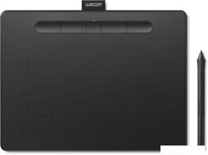 Графический планшет Wacom Intuos CTL-6100WL (черный, средний размер)