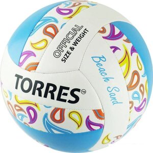 Мяч Torres Beach Sand Blue V32095B (5 размер)