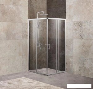 Душевой уголок BelBagno UNIQUE-A-2-85/100-C-Cr (прозрачное стекло)