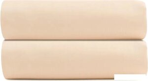 Постельное белье Tkano Essential на резинке TK20-FS0022 (бежево-розовый)
