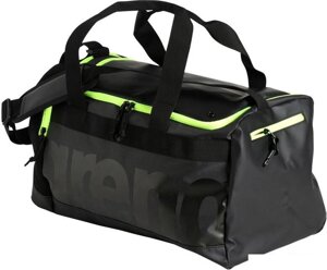 Спортивная сумка ARENA Spiky III Duffle 40 004930101 (черный/салатовый)