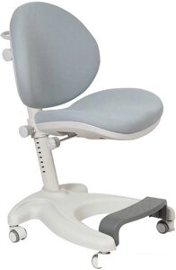 Детское ортопедическое кресло Fun Desk Cielo с подставкой для ног (серый)