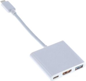 Адаптер Buro USB Type-C m-HDMI f