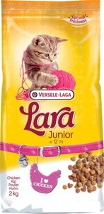 Сухой корм для кошек Lara Junior Chicken 2 кг