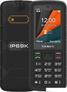 Кнопочный телефон TeXet TM-524R (черный)