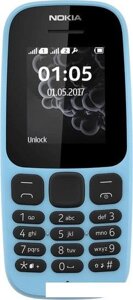 Мобильный телефон Nokia 105 Dual SIM (2017) (синий)