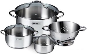 Набор кастрюль Pyrex Master MAS04M4/E002