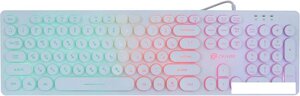 Клавиатура Oklick 420MRL (белый)