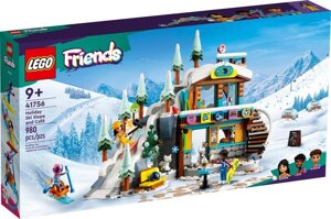 Конструктор LEGO Friends 41756 Каникулы: Лыжная трасса и кафе