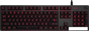 Клавиатура Logitech G413 920-008312 (черный, нет кириллицы)