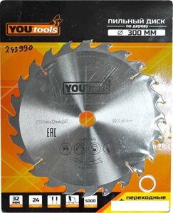 Пильный диск Yourtools Z24 300/32мм