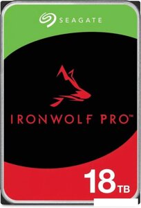 Жесткий диск Seagate IronWolf Pro 18TB ST18000NT001