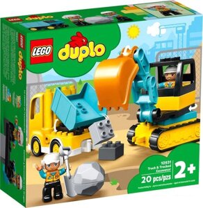 Конструктор LEGO Duplo 10931 Грузовик и гусеничный экскаватор