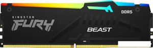 Оперативная память Kingston FURY Beast RGB 8ГБ DDR5 5600 МГц KF556C36BBEA-8