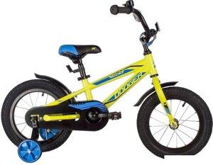 Детский велосипед Novatrack Dodger 14 2022 145ADODGER. GN22 (зеленый)