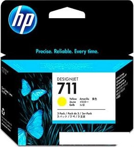 Комплект картриджей HP 711 (CZ136A)