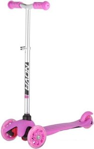 Самокат Novatrack Disco-Kids Basic 120H. DISCOKIDS. PN20 (розовый)