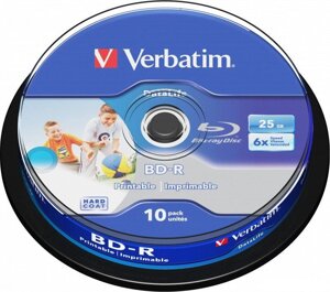 BD-R диск Verbatim 25Gb 6x 43804 (10 шт.)