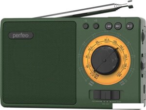 Радиоприемник Perfeo Заря (зеленый)