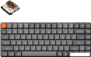 Клавиатура Keychron K3 Max White LED K3M-A3-RU (Gateron Low Profile Brown)