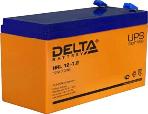 Аккумулятор для ИБП Delta HRL 12-7.2 (12В/7.2 А·ч)